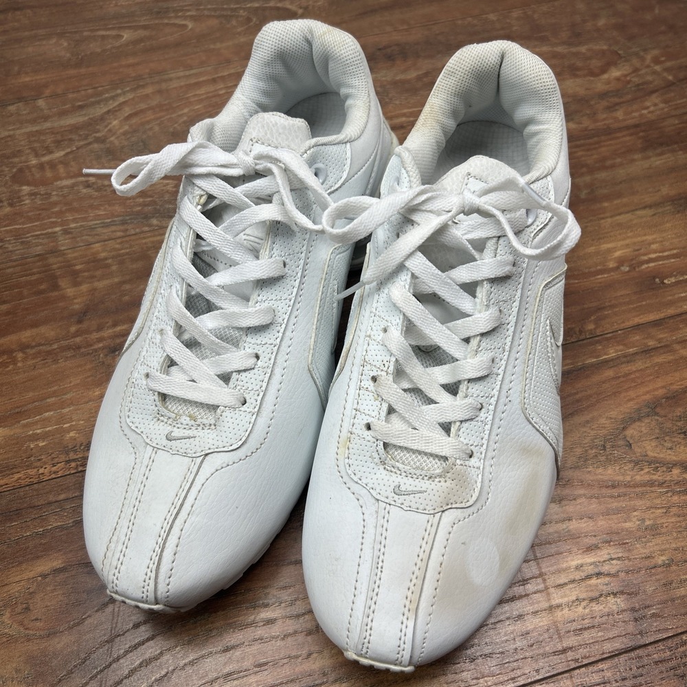 RARE Nike Shox Men's‎ Shoes size 12 Solid All White 407988-105